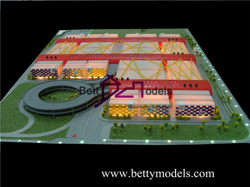 modelli architettonici di fabbrica
