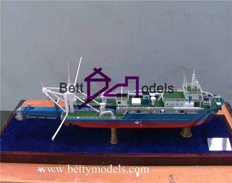 Modello di nave industriale della Nigeria